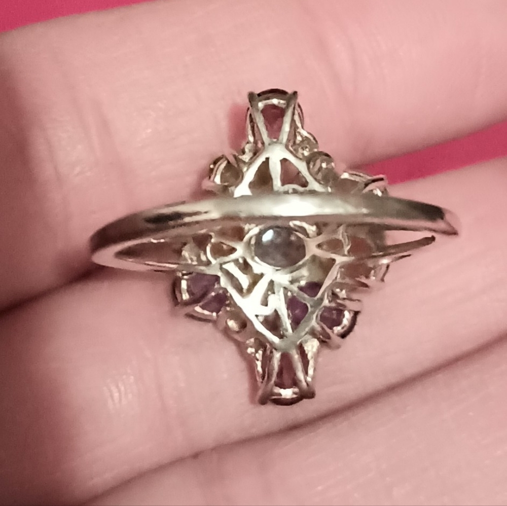 Multi Gemstone Ring, - image 8